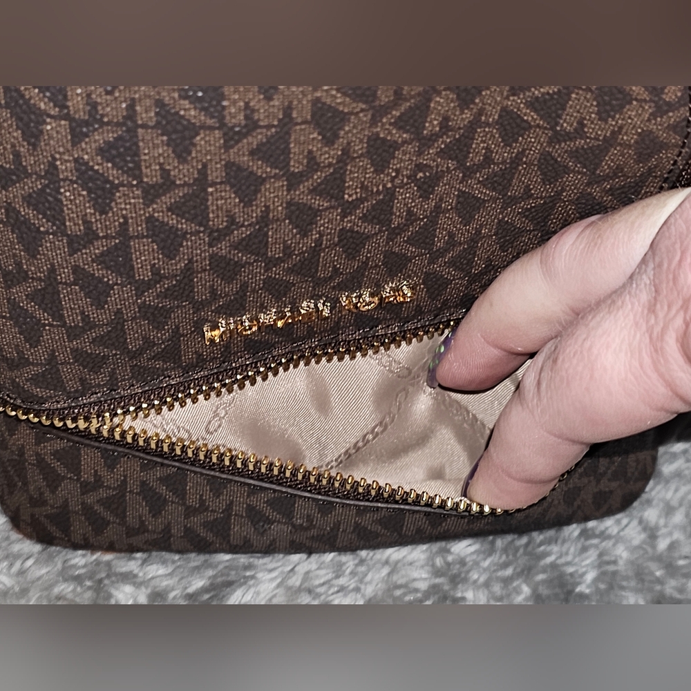 SOLD ~ Michael Kors Mini Rhea Backpack - Picture 6 of 8